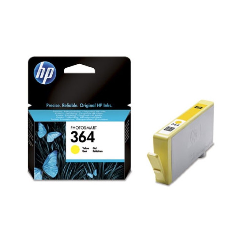 Tinteiro HP 364 Original Amarelo (CB320EE) Tinteiro HP 364 Original Amarelo (CB320EE)