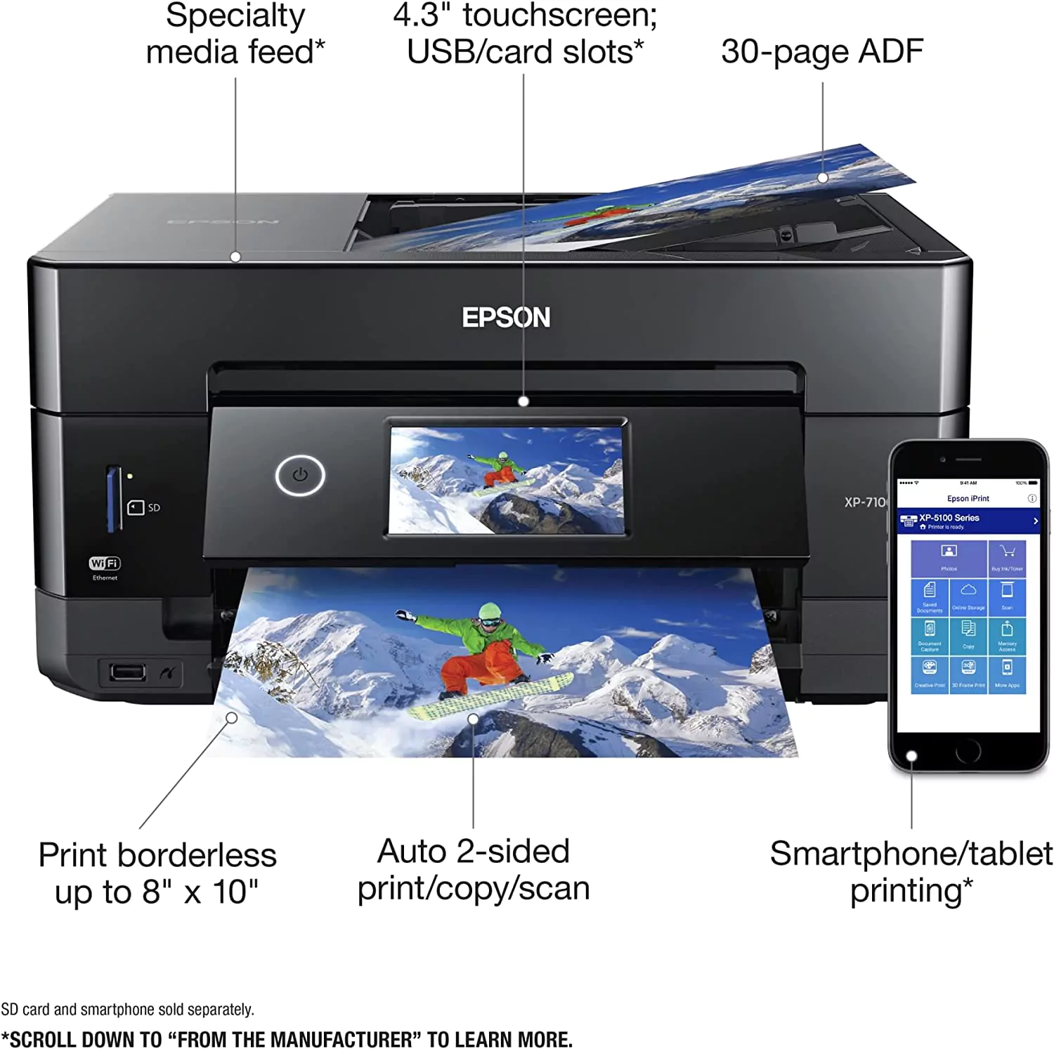Impressora Epson Expression Premium XP-7100 - Image 6