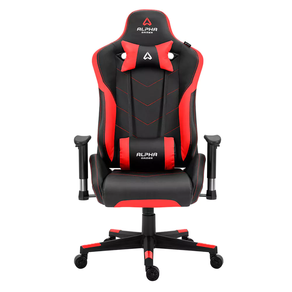 Cadeira Gaming Alpha Gamer Zeta Preta/Vermelha